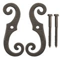 Coastal Bronze S Design Shutter Dog Pairimage