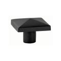 View 1 for Emtek Sandcast Bronze Square Cabinet Knob