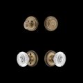 View 1 for Nostalgic Warehouse Classic Rose Entry Set - Crystal Egg & Dart Knob
