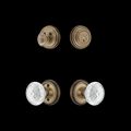 View 1 for Nostalgic Warehouse Classic Rose Entry Set with Crystal Meadows Knob
