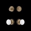 View 1 for Nostalgic Warehouse Classic Rose Entry Set with White Porcelain Knob