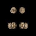 View 1 for Nostalgic Warehouse Classic Rosette Entry Set with Deco Knob