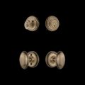 View 1 for Nostalgic Warehouse Classic Rosette Entry Set with Homestead Knob