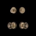 View 1 for Nostalgic Warehouse Classic Rosette Entry Set with Meadows Knob