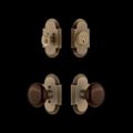 View 1 for Nostalgic Warehouse Cottage Entry Set with Brown Porcelain Knob