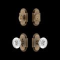 View 1 for Nostalgic Warehouse Cottage Entry Set with Crystal Egg & Dart Knob