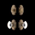 View 1 for Nostalgic Warehouse Cottage Entry Set with Oval Clear Crystal Knob