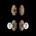 View 1 for Nostalgic Warehouse Cottage Entry Set with Round Clear Crystal Knob