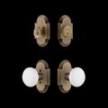 View 1 for Nostalgic Warehouse Cottage Entry Set with White Porcelain Knob