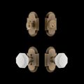 View 1 for Nostalgic Warehouse Cottage Entry Set with White Waldorf Crystal Knob