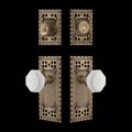 View 1 for Nostalgic Warehouse Craftsman Entry Set - White Waldorf Crystal Knob