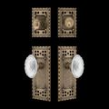 View 1 for Nostalgic Warehouse Craftsman Entry Set with Crystal Victorian Knob