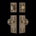 View 1 for Nostalgic Warehouse Craftsman Entry Set with Egg & Dart Knob