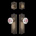 View 1 for Nostalgic Warehouse Meadows Entry Set with White Rose Porcelain Knob