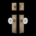 View 1 for Nostalgic Warehouse New York Entry Set with Crystal Egg & Dart Knob