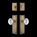 View 1 for Nostalgic Warehouse New York Entry Set with Round Clear Crystal Knob