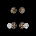 View 1 for Nostalgic Warehouse Rope Rosette Entry Set with Crystal Knob