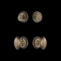 View 1 for Nostalgic Warehouse Rope Rosette Entry Set with Homestead Knob