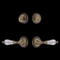 View 1 for Nostalgic Warehouse Rope Rosette Entry Set with Parlour Crystal Lever