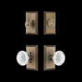 View 1 for Nostalgic Warehouse Studio Entry Set with Crystal Meadows Knob