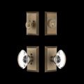 View 1 for Nostalgic Warehouse Studio Entry Set with Oval Clear Crystal Knob