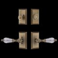 View 1 for Nostalgic Warehouse Studio Entry Set with Parlour Crystal Lever