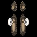View 1 for Nostalgic Warehouse Victorian Entry Set with Oval Clear Crystal Knob