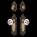 View 1 for Nostalgic Warehouse Victorian Entry Set with White Rose Porcelain Knob