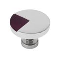 Carpe Diem Spectra Chrome and Black Cherry Knobimage