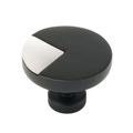 Carpe Diem Spectra Matte Black and Bright White Knobimage