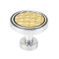Carpe Diem Spectra Origami Chrome and Gold Knobimage