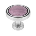 Carpe Diem Spectra Weaves Chrome and Fuchsia Pink Knobimage