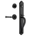 View 1 for Ageless Iron Dome Loch Rosette Handleset With A-Grip And Cannon Lever