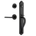 View 1 for Ageless Iron Dome Loch Rosette Handleset With A-Grip And Dirk Lever