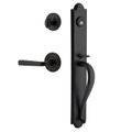 View 1 for Ageless Iron Dome Loch Rosette Handleset With A-Grip And Lance Lever