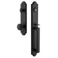 Ageless Iron Dome Tall Plate Handleset With D-Grip And Keep Knobimage