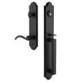 View 1 for Ageless Iron Dome Tall Plate Handleset With D-Grip And Tine Lever