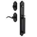 View 1 for Ageless Iron Dome Vault Plate Handleset With D-Grip And Tine Lever