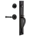 View 1 for Ageless Iron Keep Loch Rosette Handleset With A-Grip And Cannon Lever