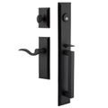 View 1 for Ageless Iron Keep Long Plate Handleset With D-Grip And Palisade Lever