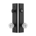 Ageless Iron Keep Tall Plate Entry Set With Krystall Knobimage
