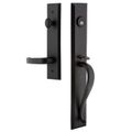 View 1 for Ageless Iron Keep Tall Plate Handleset With A-Grip And Crescent Lever