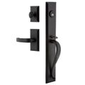 View 1 for Ageless Iron Keep Vale Plate Handleset With A-Grip And Crescent Lever
