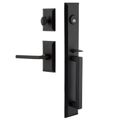 View 1 for Ageless Iron Keep Vale Plate Handleset With D-Grip And Dirk Lever