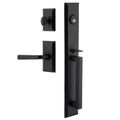 View 1 for Ageless Iron Keep Vale Plate Handleset With D-Grip And Lance Lever