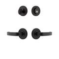 View 1 for Ageless Iron Loch Rosette Entry Set With Crescent Lever