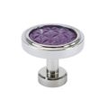 View 1 for Carpe Diem Spectra Origami Chrome and Black Cherry Knob