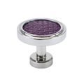 View 1 for Carpe Diem Spectra Waves Chrome and Black Cherry Knob