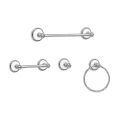 View 1 for Strom Living Columbia 4-Piece Bathroom Accessory Set