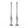 View 1 for Strom Living Deck Mount Supply Lines With Porcelain Lever Handles